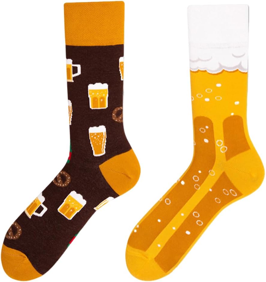 Beer socks Oktoberfest novelty socks, unisex 2-pack