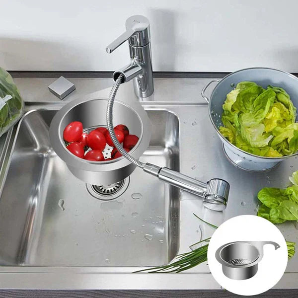 SinkStrainer Stainless Steel Swan-Design Sink Strainer