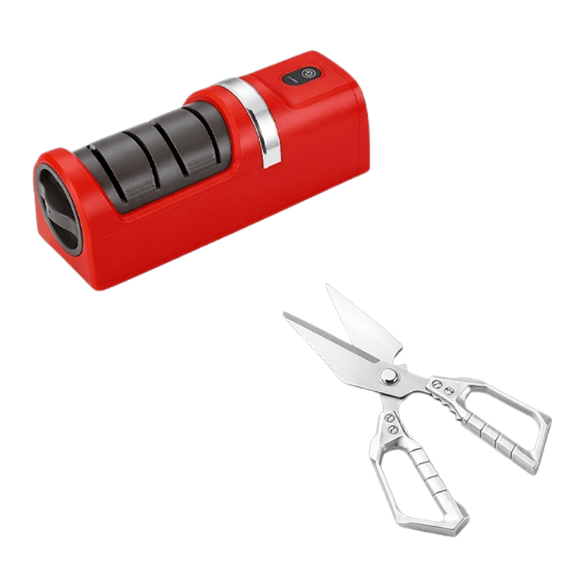 EdgeSharpener – Electric sharpening system with accessory option