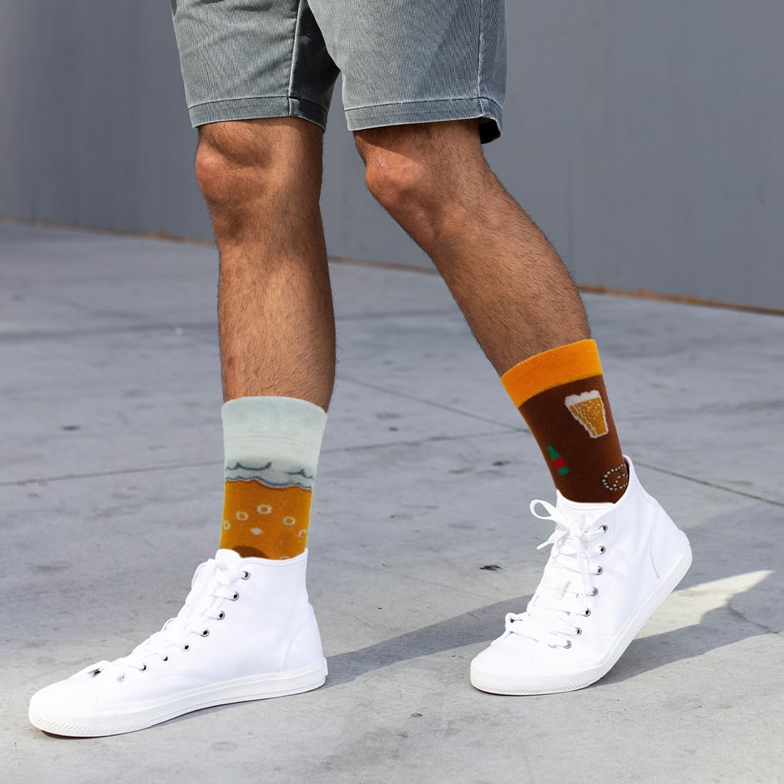 Beer socks Oktoberfest novelty socks, unisex 2-pack