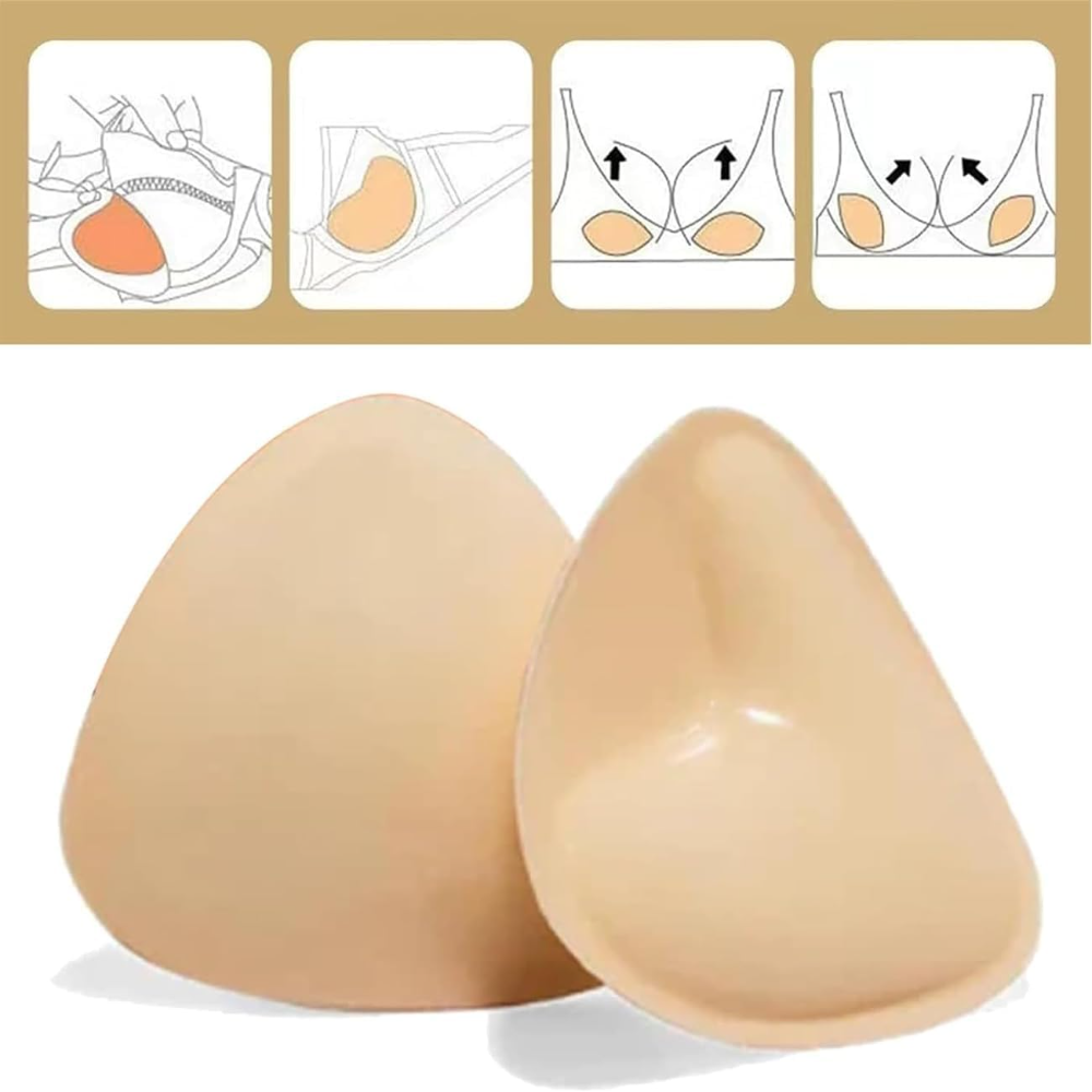 ChestPads Self-Adhesive Bra Inserts for Deep Necklines