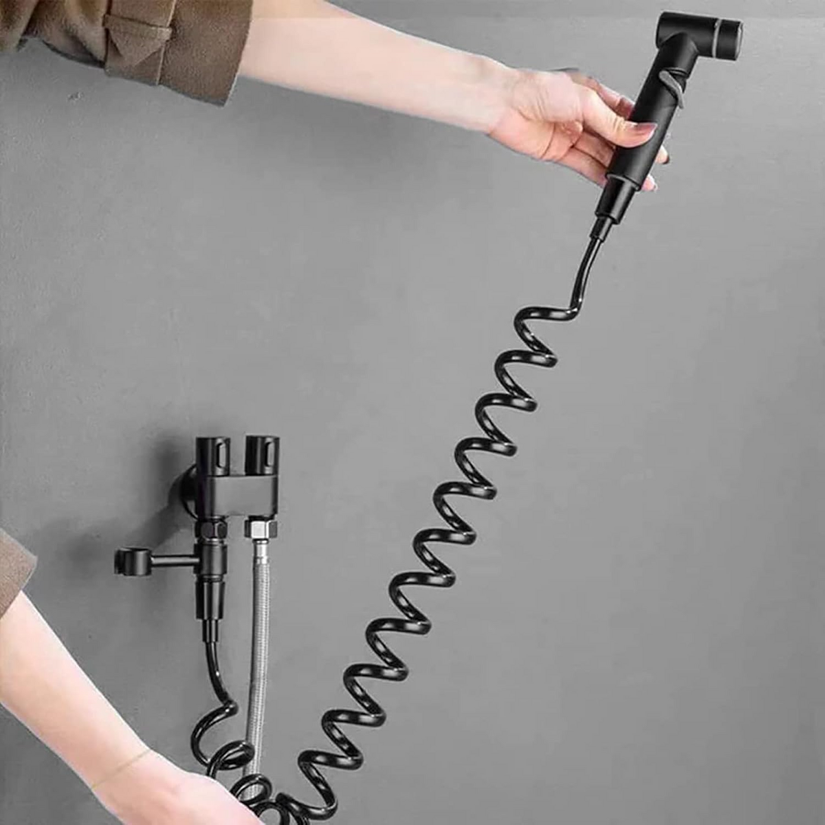 PremiumBidet Hand Shower Set with Dual Valve