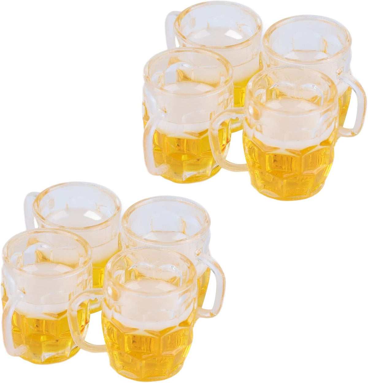 Oktoberfest Mini Beer Mug Decorations, Resin, Set of 12