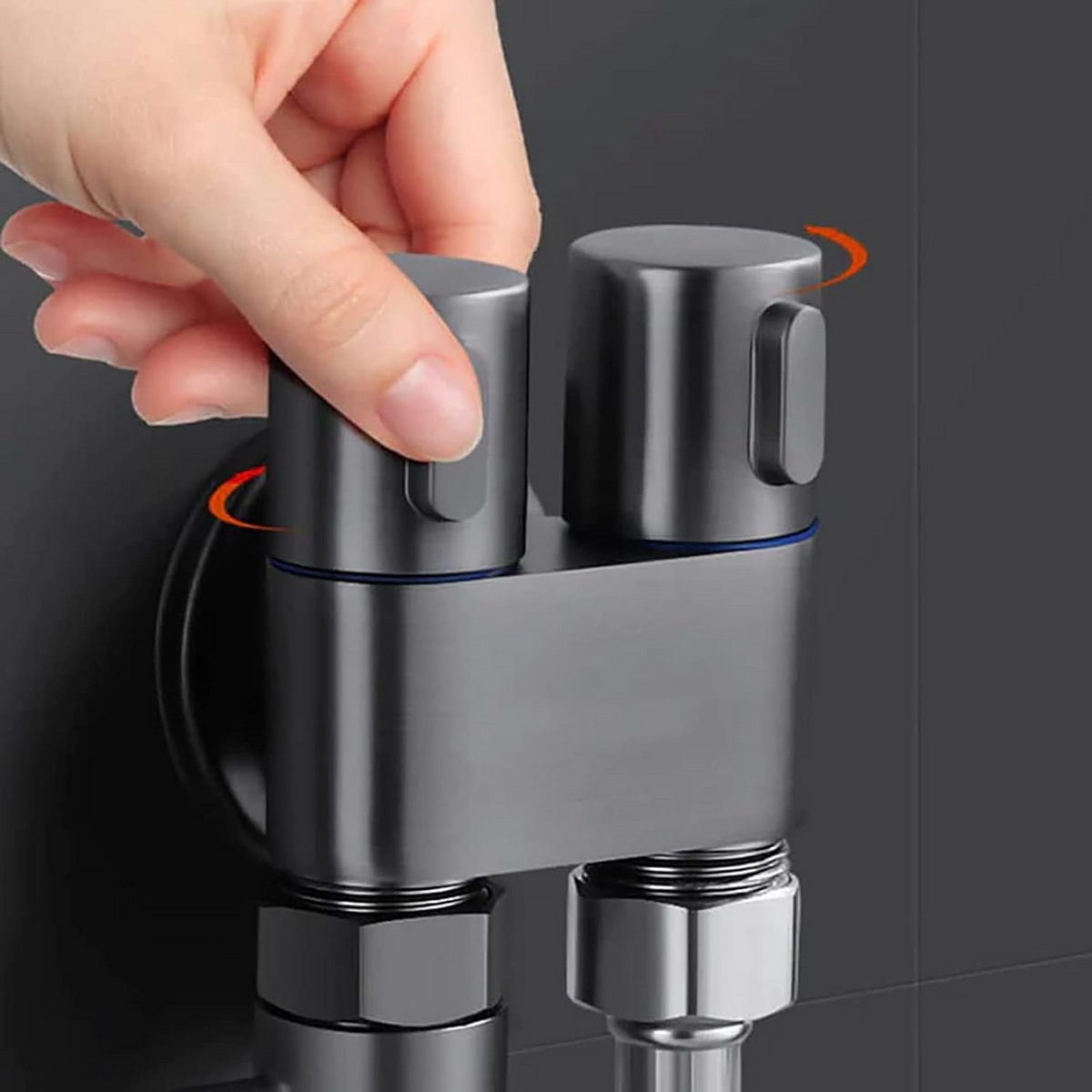 PremiumBidet Hand Shower Set with Dual Valve