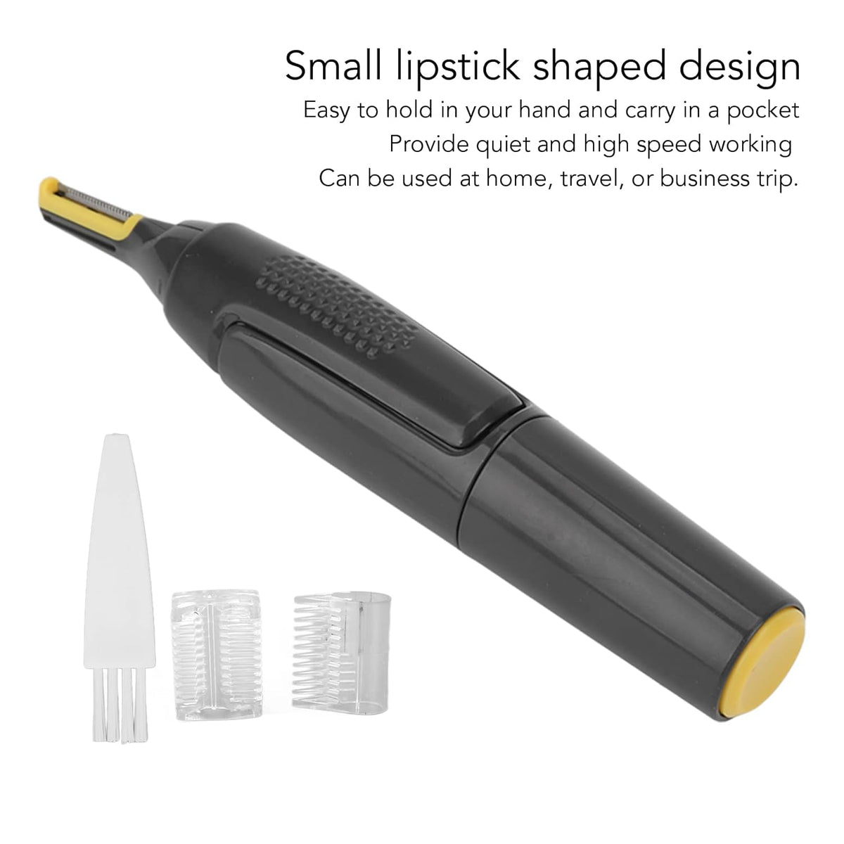 Multi-trimmer precision trimmer for ears and nose, ultra-slim 2-piece set