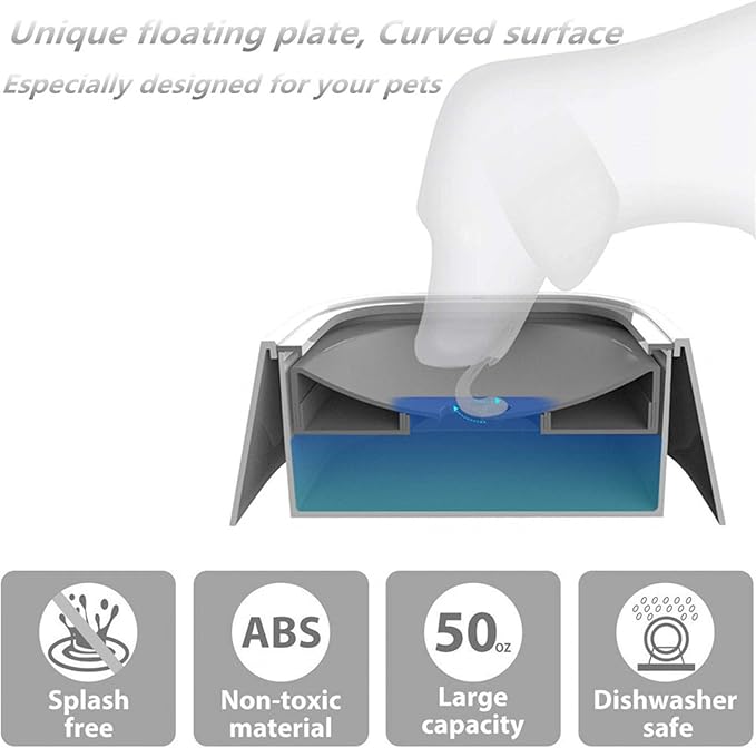 PetWater No-Splash Pet Bowl
