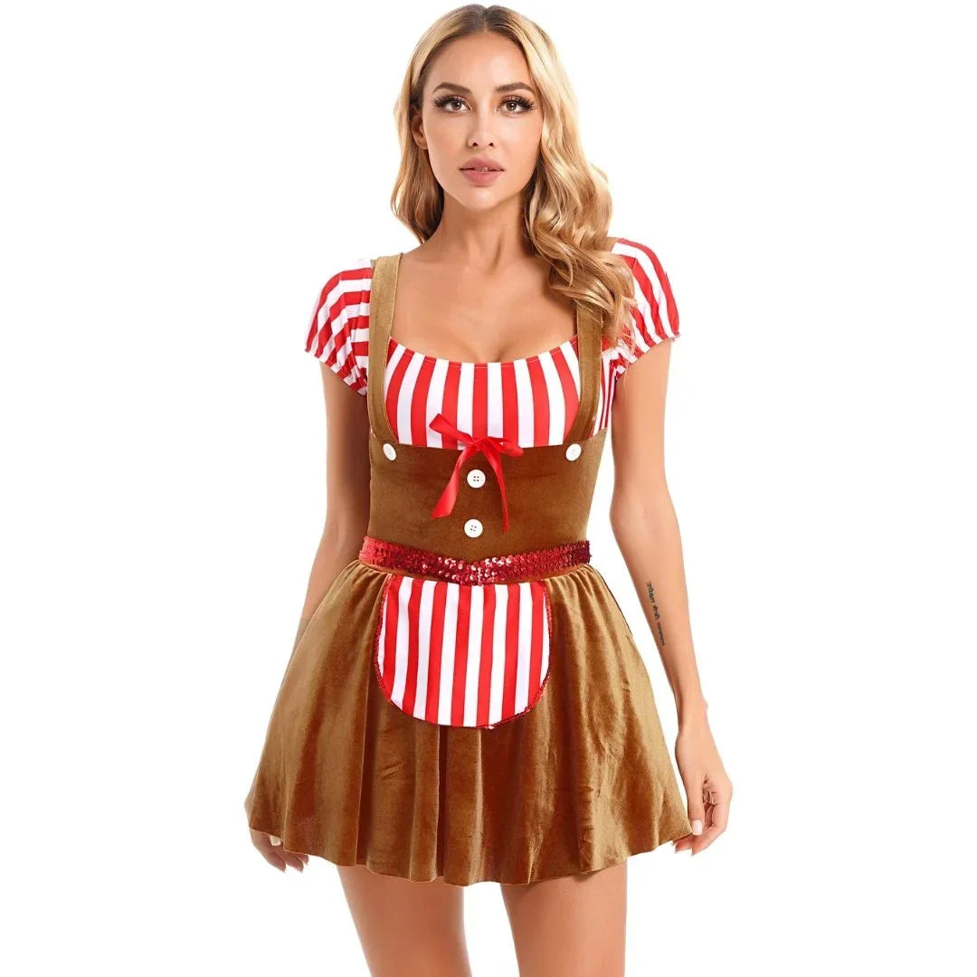Women's Traditional Bavarian Oktoberfest Dirndl