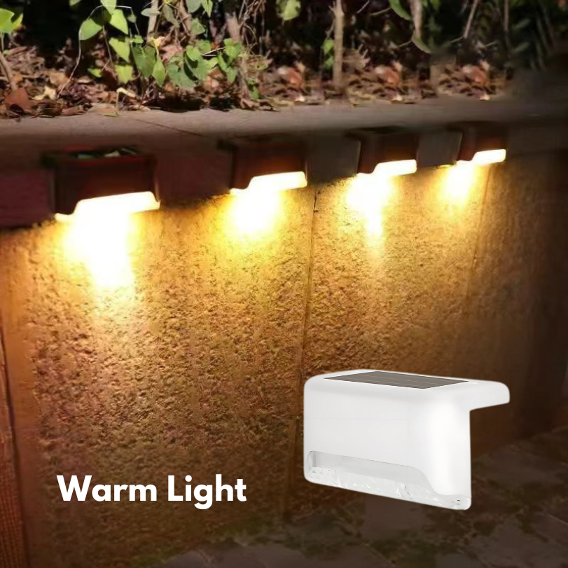 LED solar outdoor light with dusk sensor