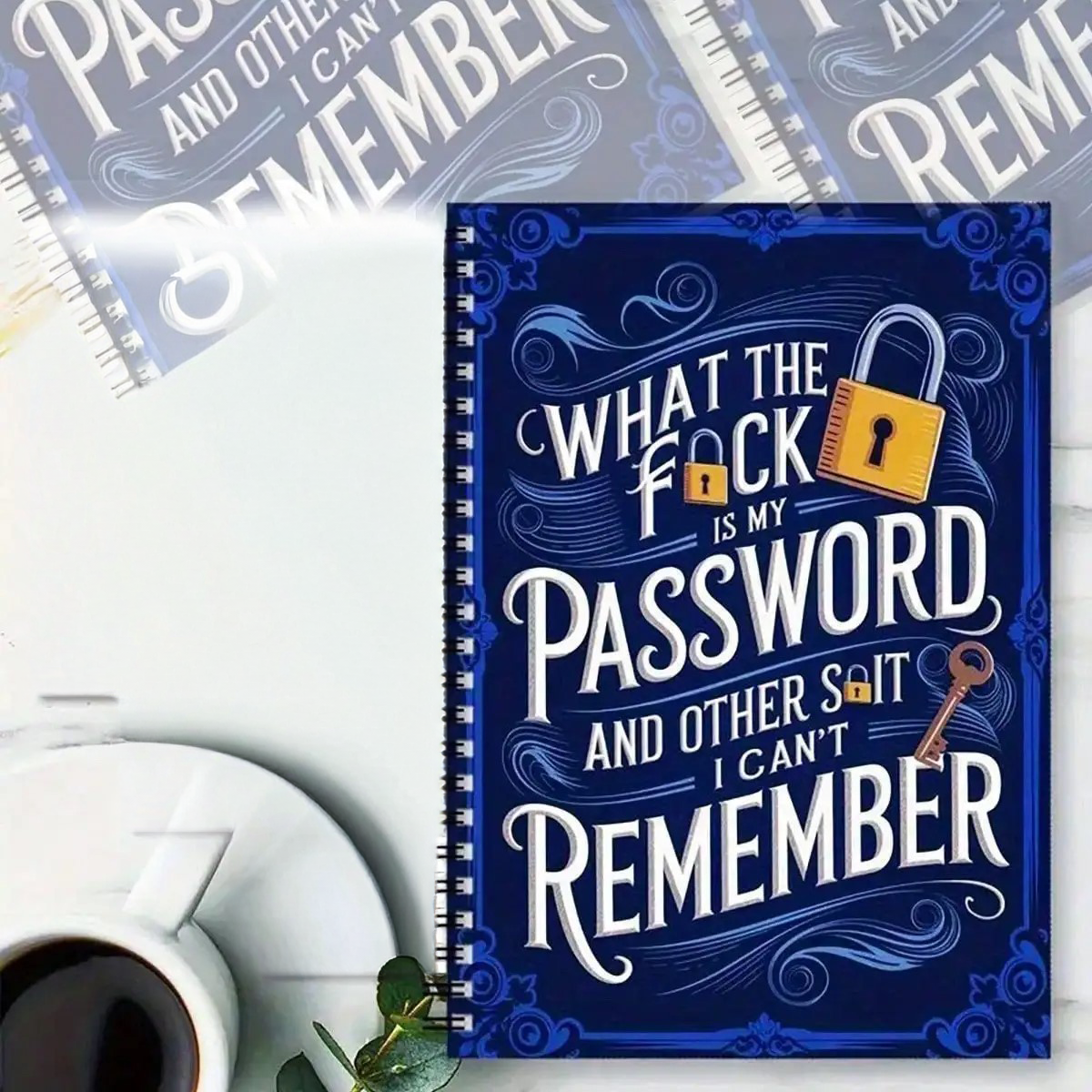 PasswordKeeper Password Book with Discreet Design