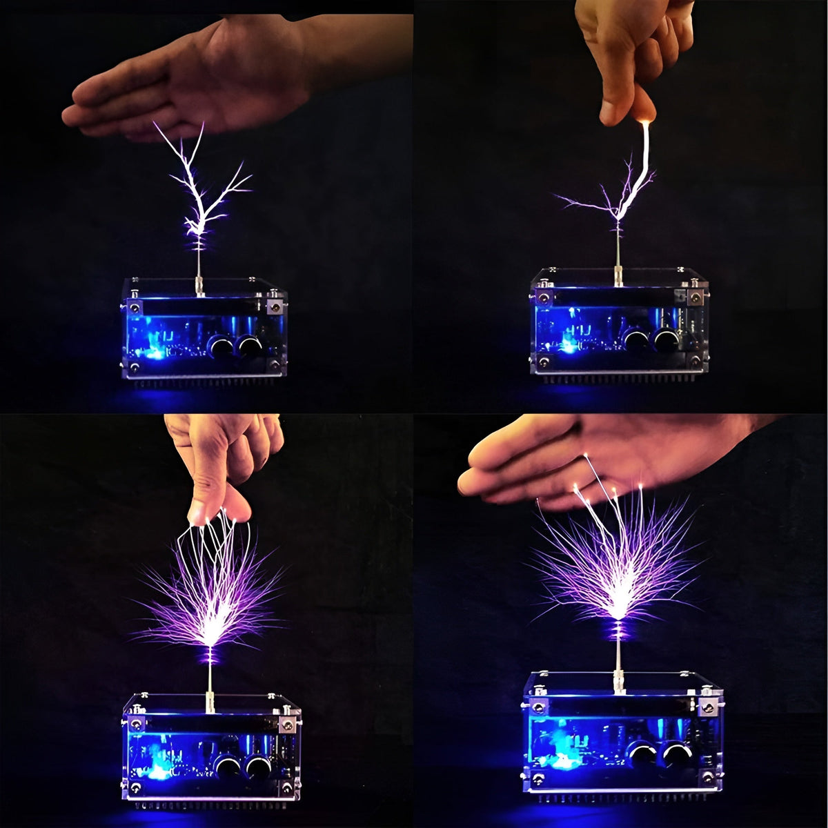 MusicalSpark Tesla Coil with Music Control, Electric Lightning Effect