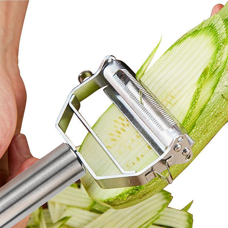 MultiPeeler Stainless Steel Peeler with Julienne Blade