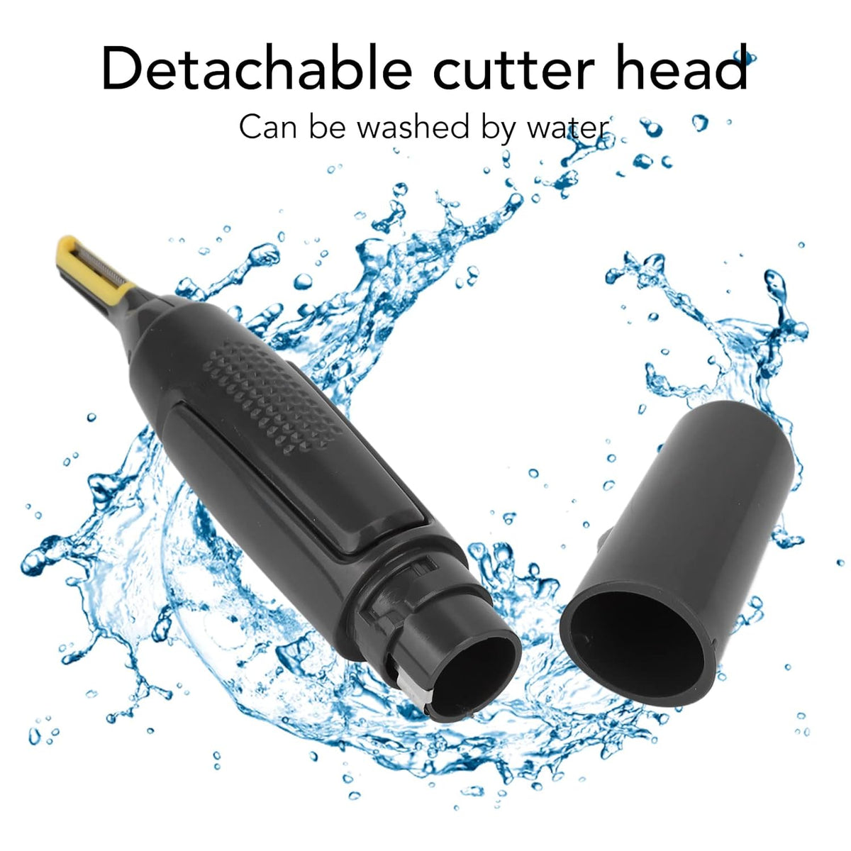 Multi-trimmer precision trimmer for ears and nose, ultra-slim 2-piece set