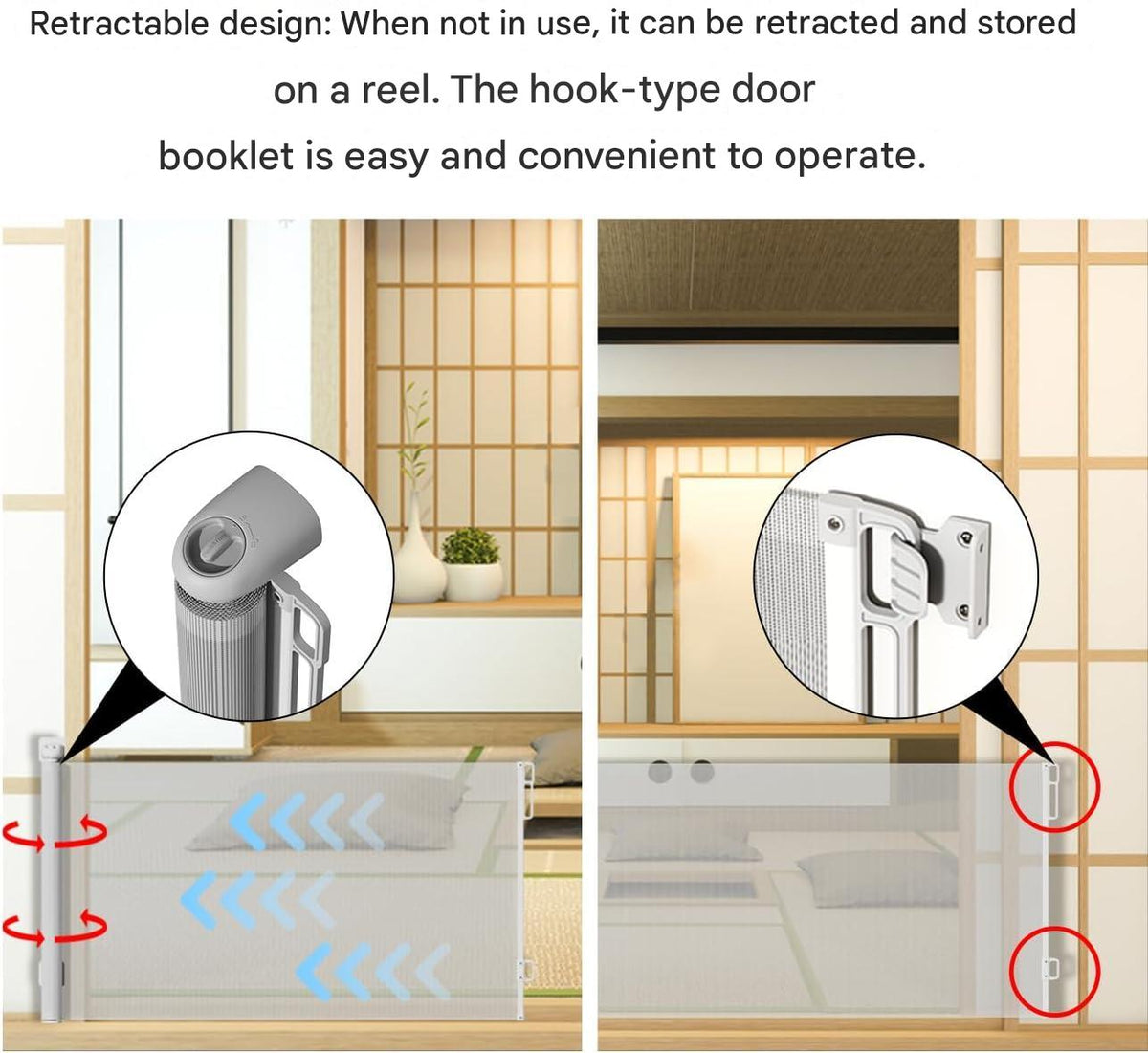 SafetyGate Adjustable Safety Gate For Doors And Stairs