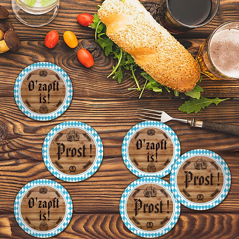 Oktoberfest Coaster Set, O'zapft is 48-piece set