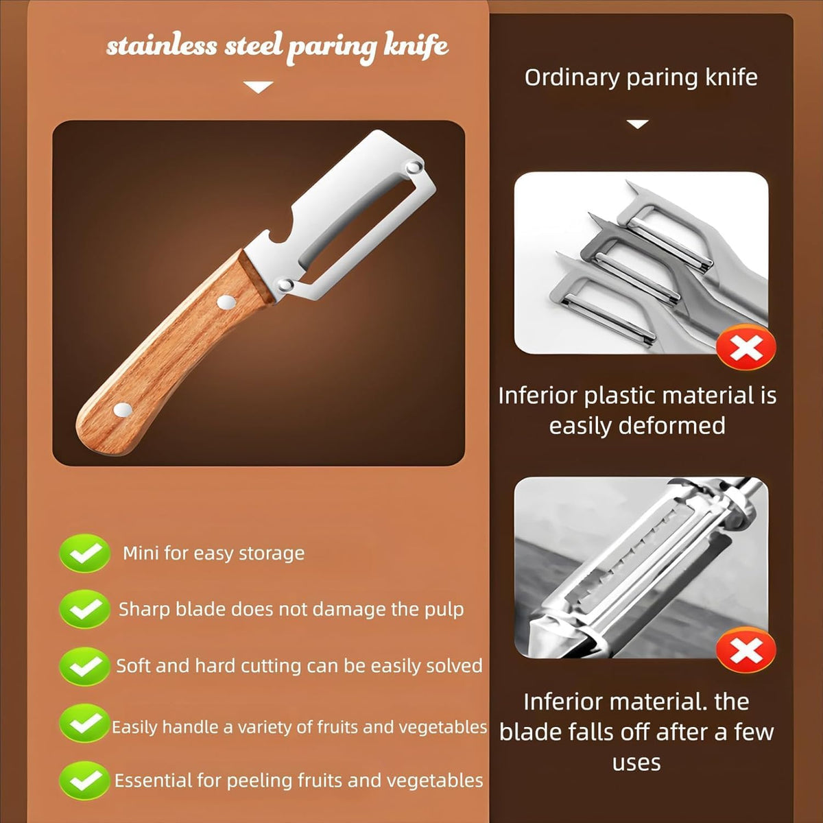 Multifunctional Peeler Fruit and Vegetable Peeling Tool