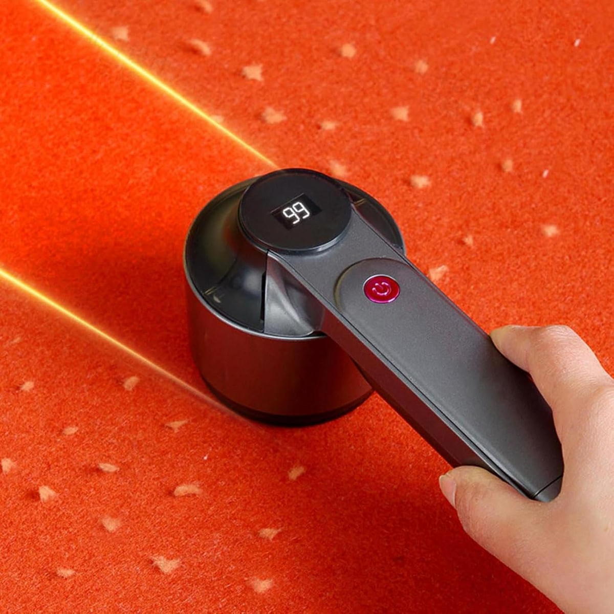 FabricShaver Lint Remover Rechargeable, LED Display