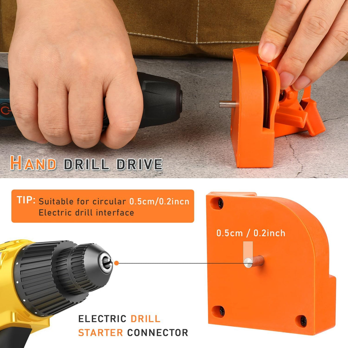 DrillGrinder – Compact drill bit sharpener for HSS and carbide drill bits