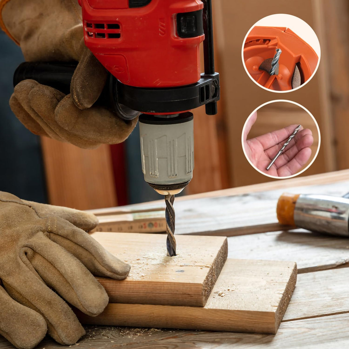 DrillGrinder – Compact drill bit sharpener for HSS and carbide drill bits