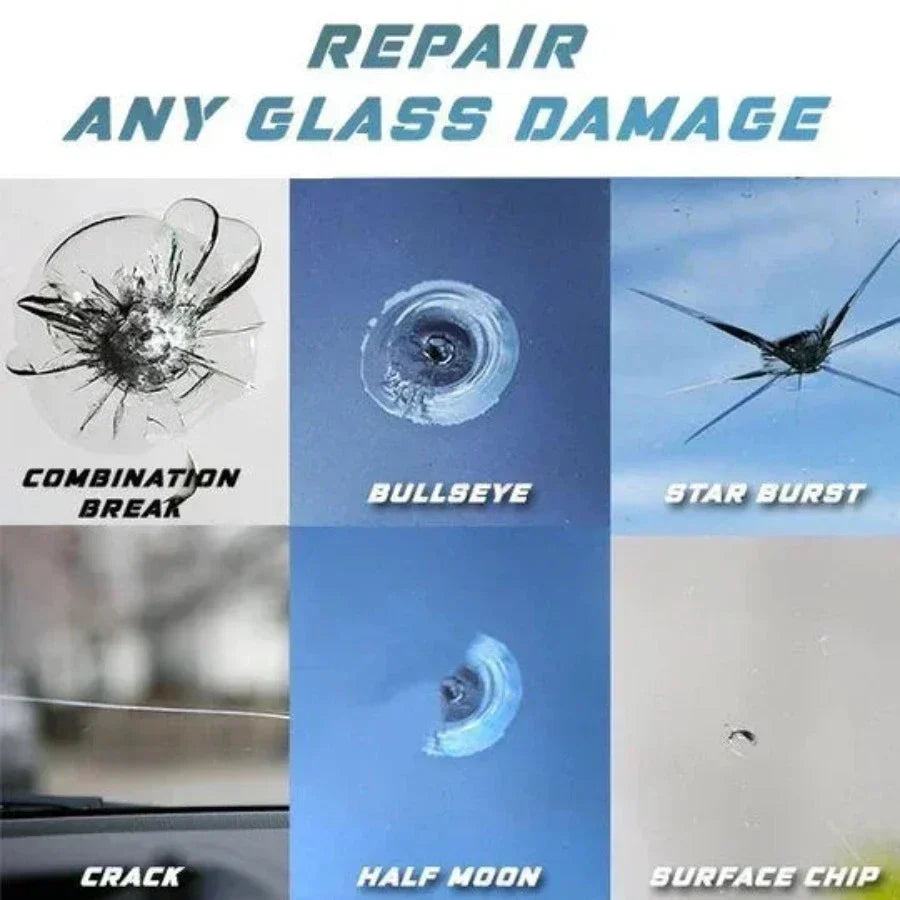 GlassRepair – Resin Repair Kit for Glass Cracks