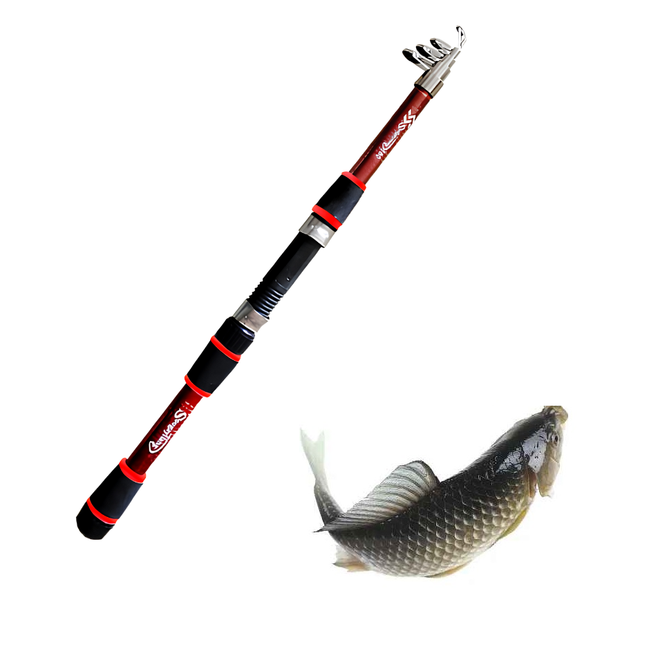 Telescopic fishing rod – Compact travel rod
