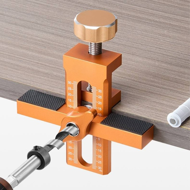 MountJig – Drilling template for cabinet fittings, precise installation