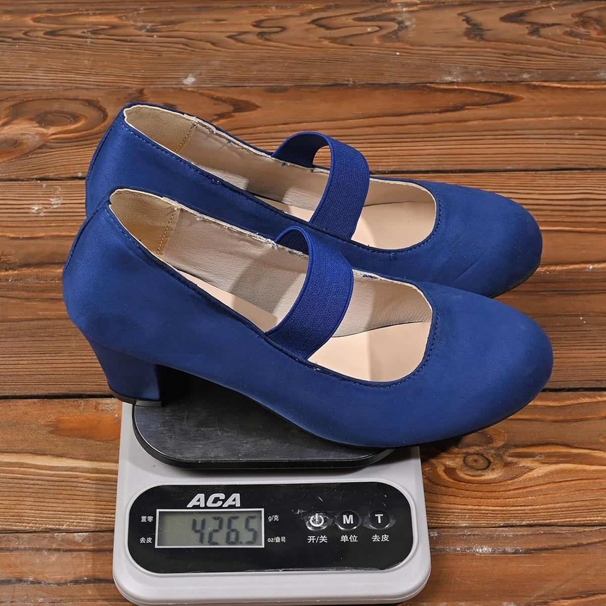 Traditional Women's Oktoberfest Shoes, Velvet Pumps with Elastic Straps
