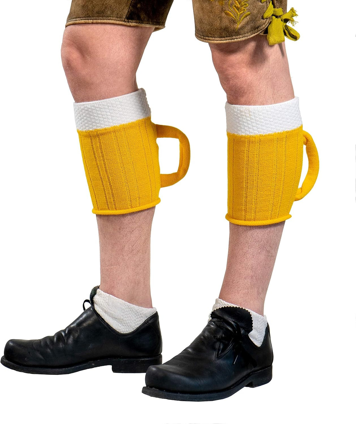Wadlmäß Oktoberfest socks, beer mug design, 1 pair