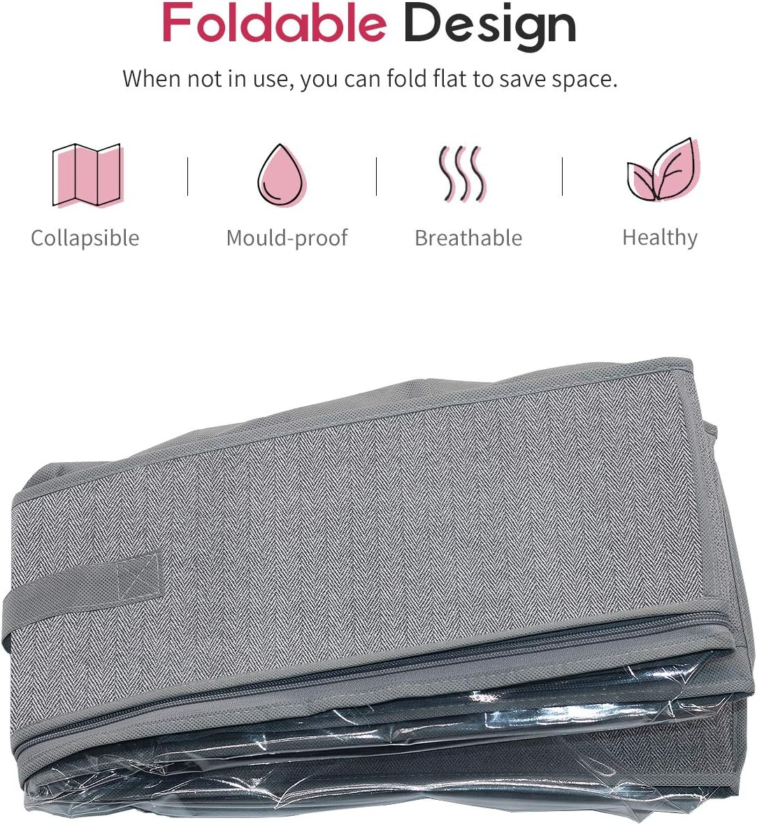 FootwearOrganizer Shoe Organizer With Dust Cover, For Multiple Pairs