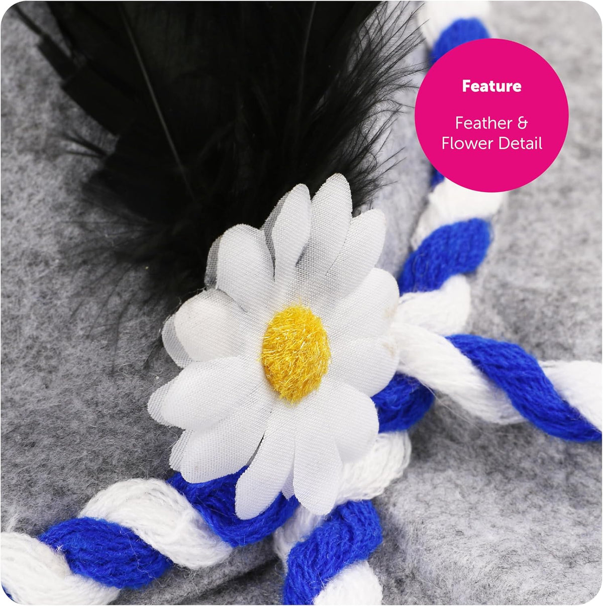 Oktoberfest Hat Set 5-Piece, Traditional Felt Polyester Group Set