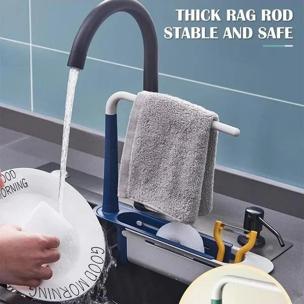 SinkRack Extendable Sink Shelf Organizer