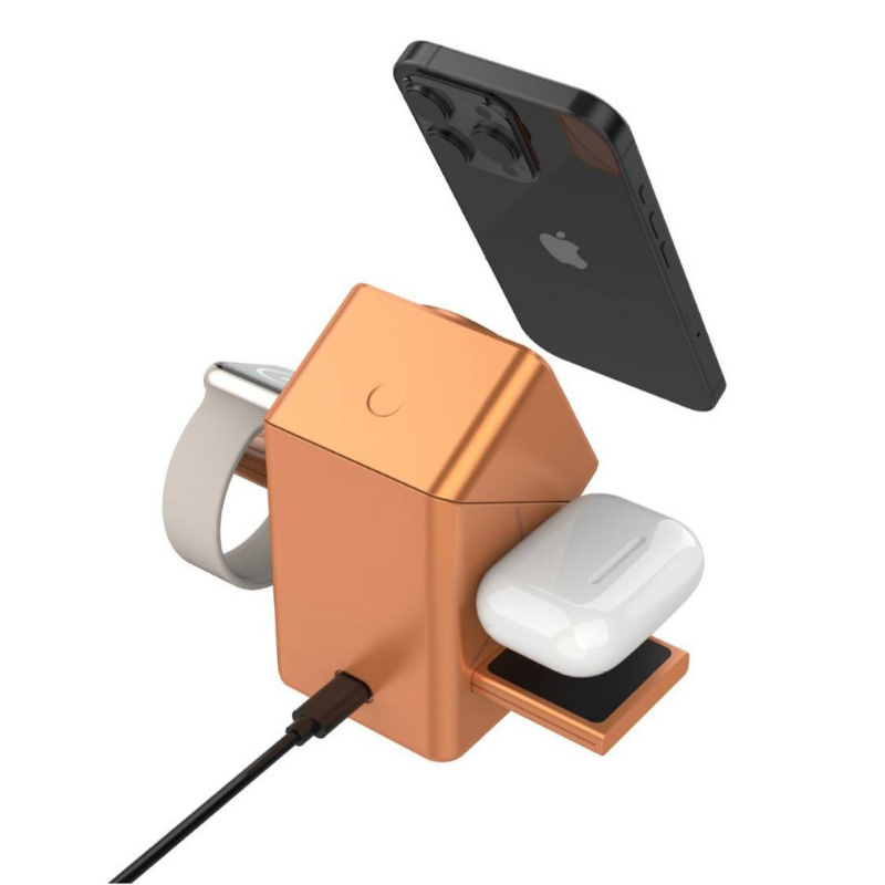 ChargingDock – 3-in-1 Magnetic Charging Dock with Stand