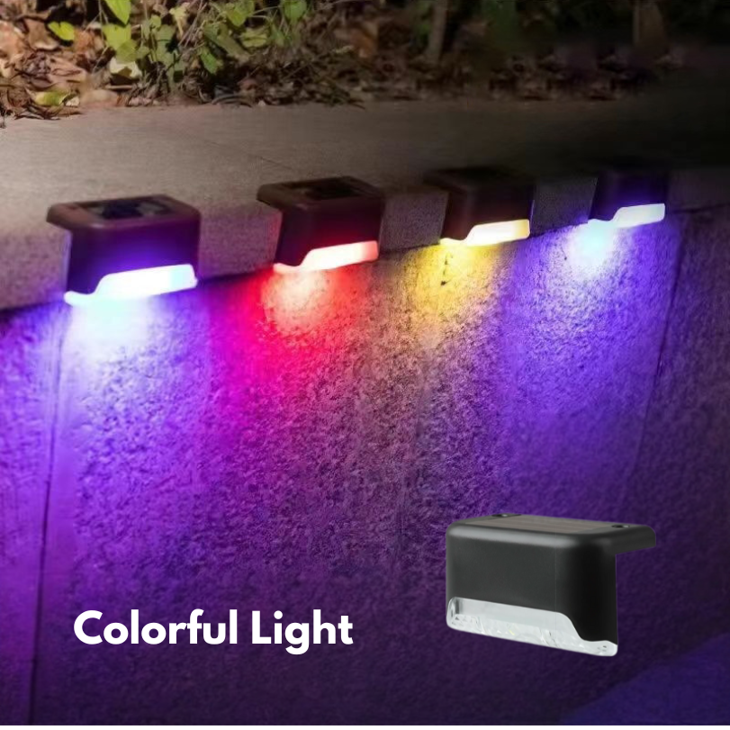 LED solar outdoor light with dusk sensor