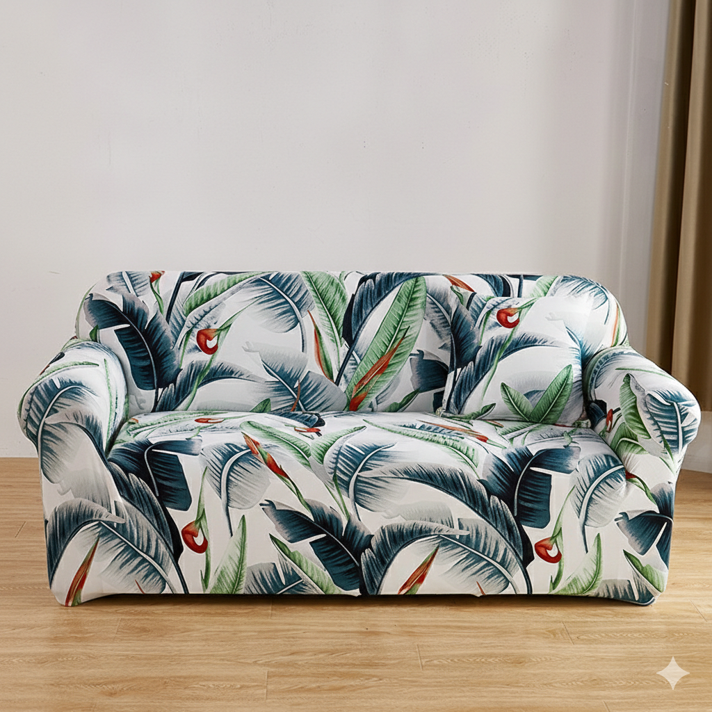 StretchCover Sofa Cover, Stretchy Wrinkle-Resistant Furniture Protector