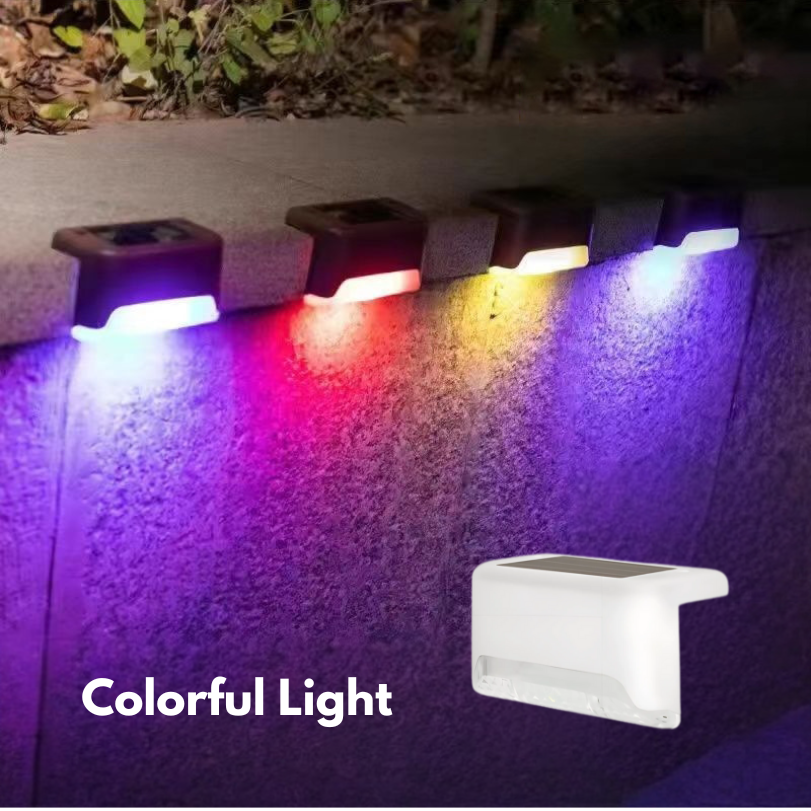 LED solar outdoor light with dusk sensor