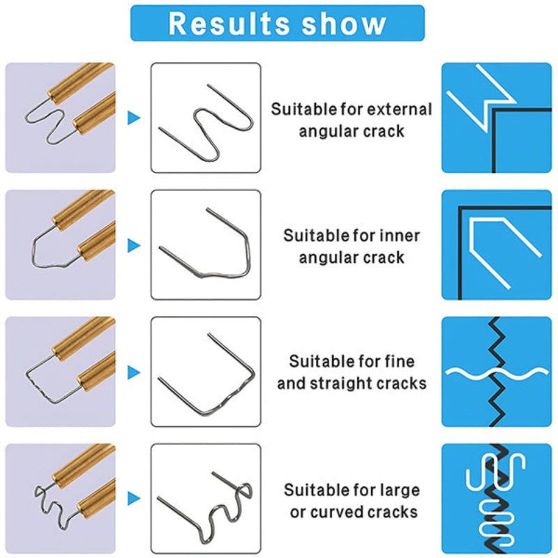 RepairWelder – Plastic repair welding device for cracks and breaks