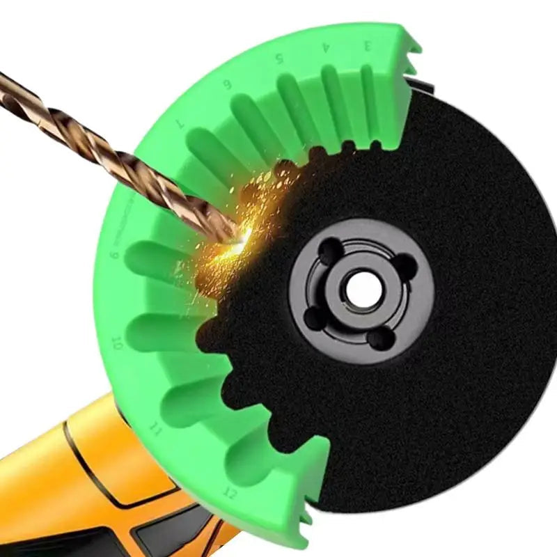 BitSharpener – Angle grinder attachment for drill bit sharpening