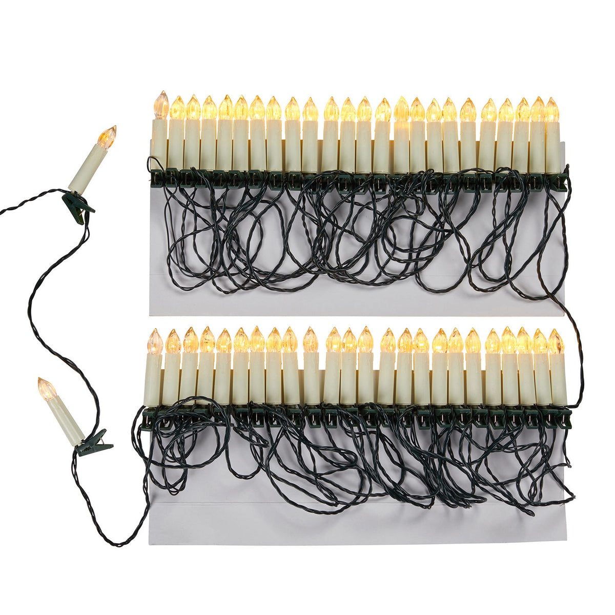 LED Christmas Tree Candles String Lights – 50 count