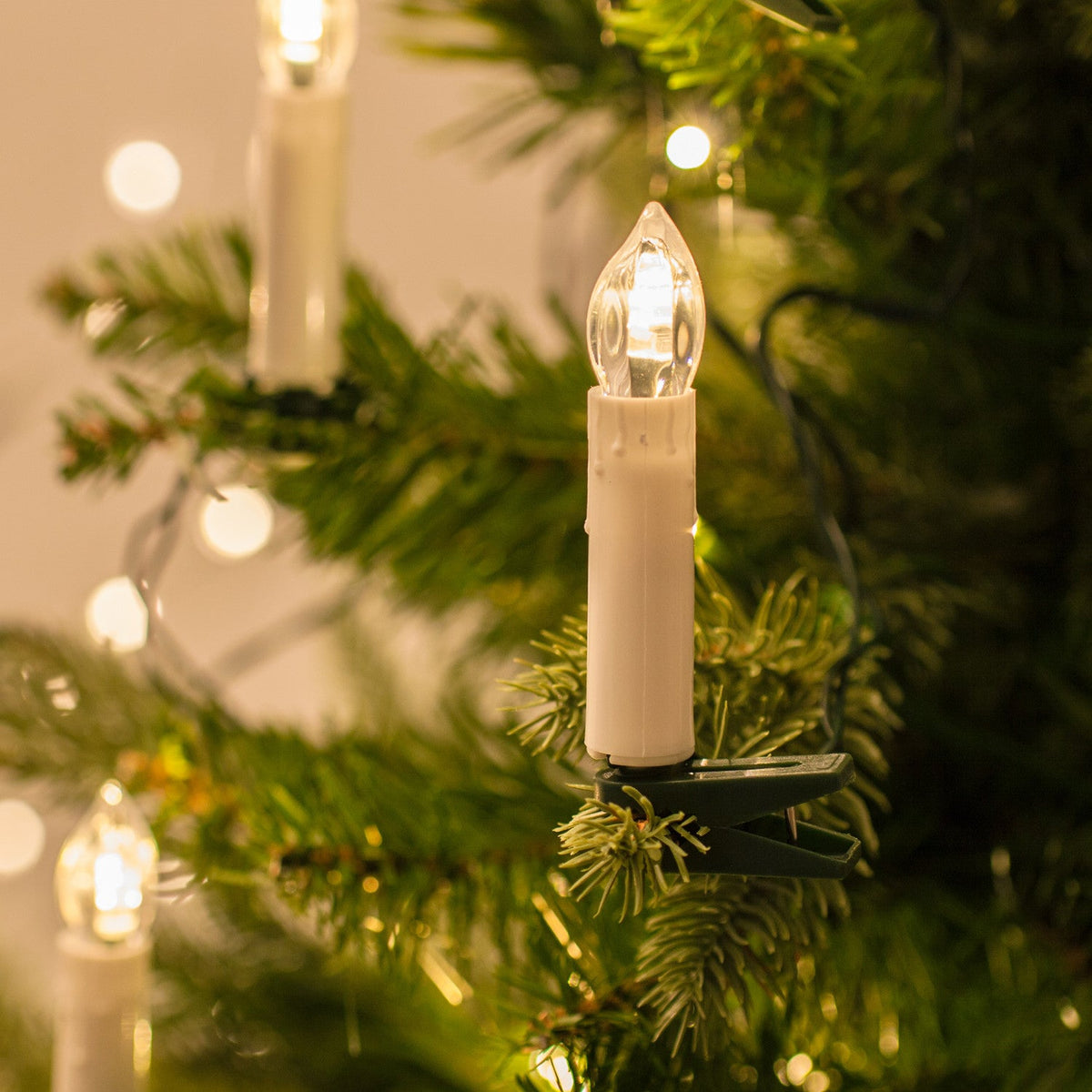 LED Christmas Tree Candles String Lights – 50 count