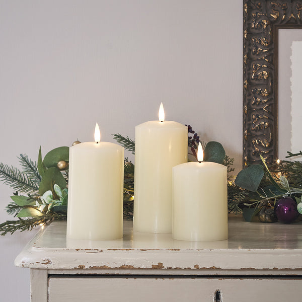 Lighting set classic Christmas window decoration