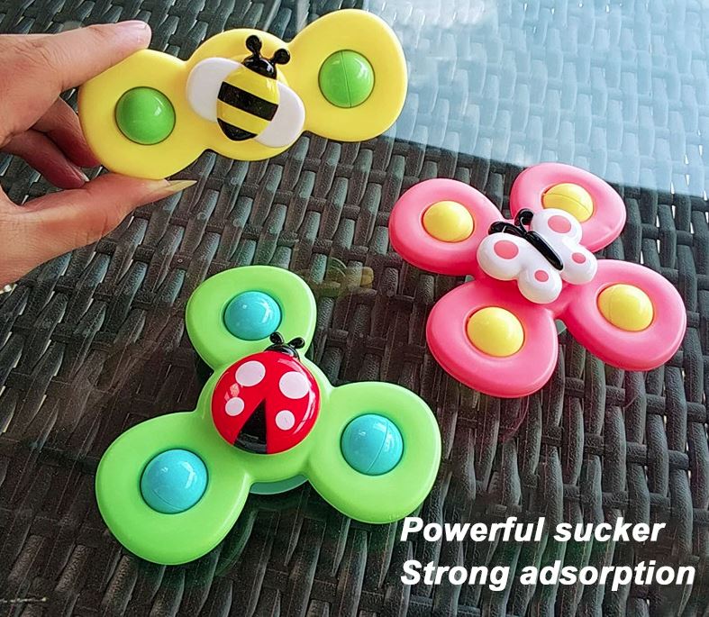 SpinnerToy – Sensory Fidget Toy with Suction Cup