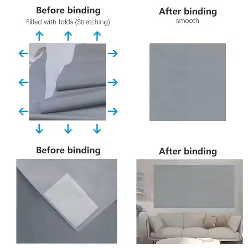 CinemaScreen – Portable screen with anti-light coating
