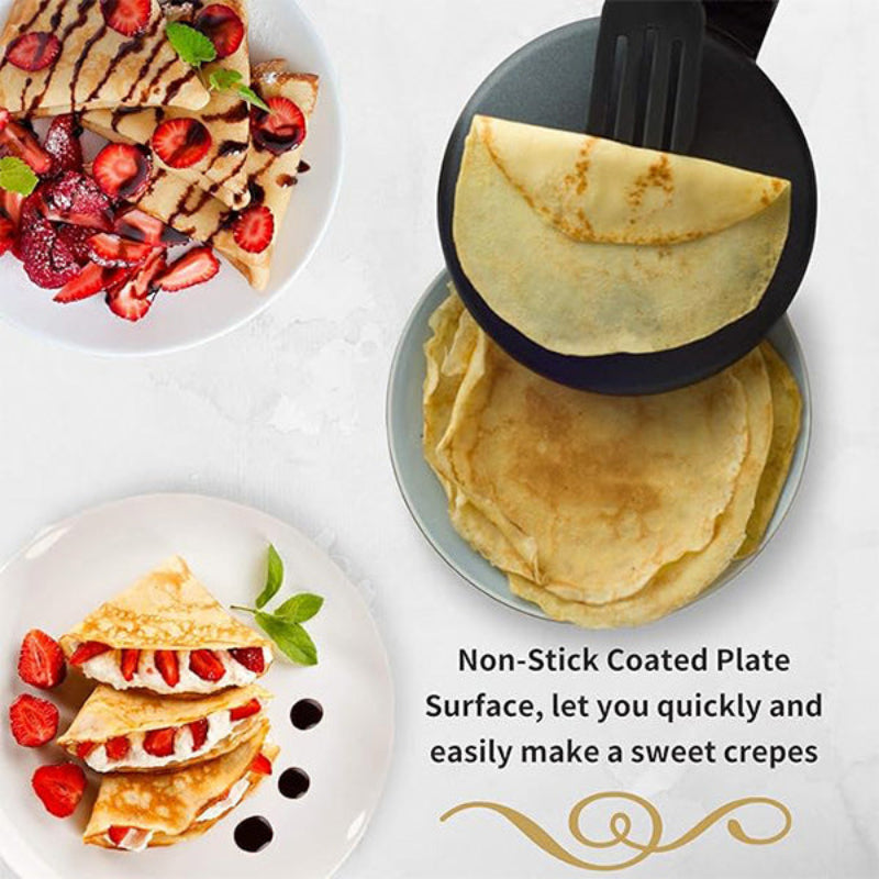 CrepeMaker – Electric crepe maker with even heat distribution