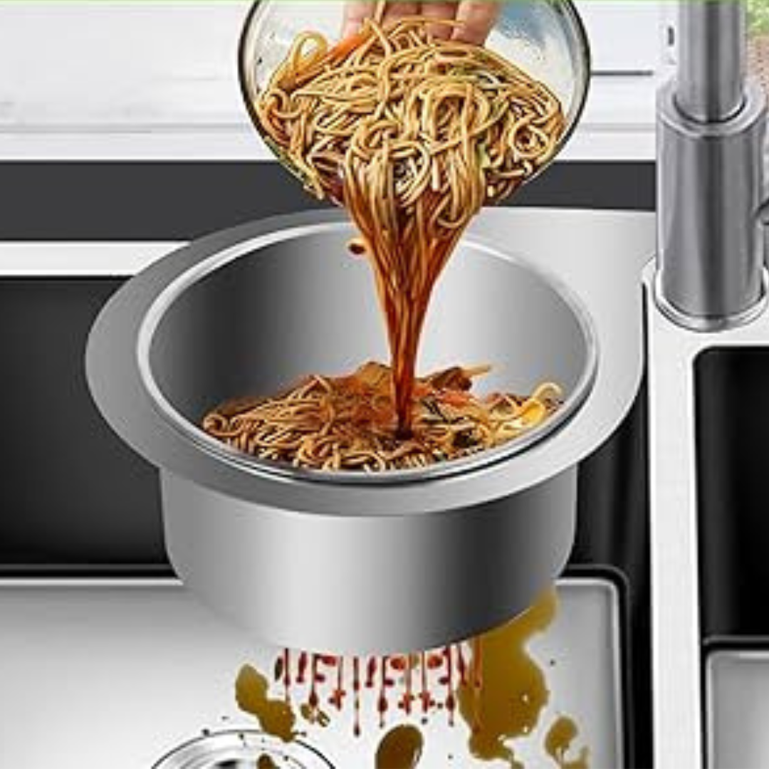 SinkStrainer Stainless Steel Swan-Design Sink Strainer
