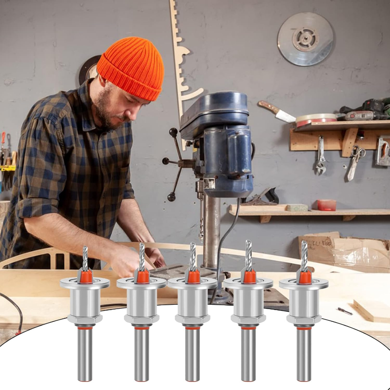 DrillGuide – Self-centering drilling jig for precise holes