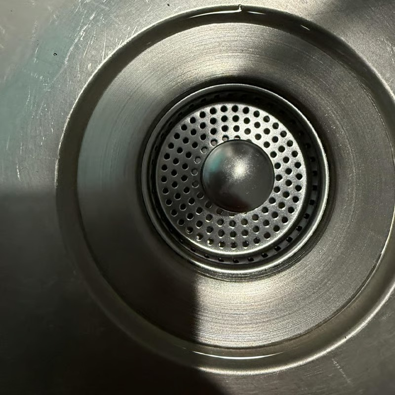 DrainStrainer Stainless Steel Kitchen Sink Strainer and Stopper