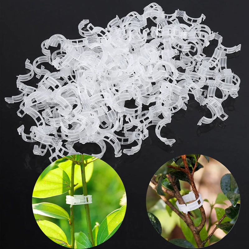 PlantClips – Reusable plant support clips, set of 100