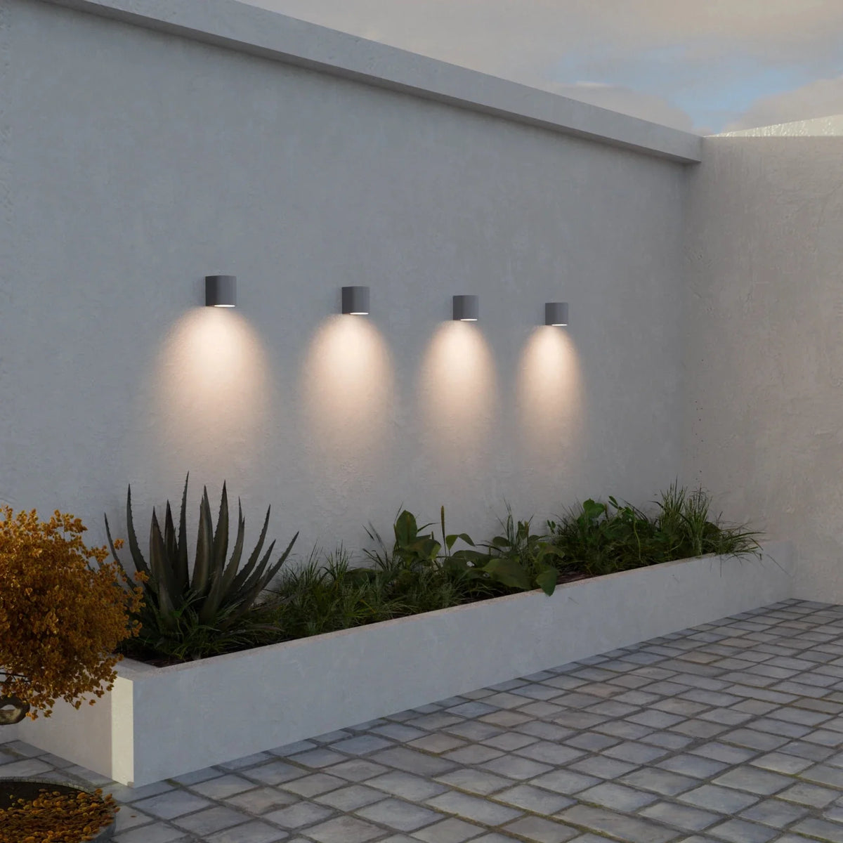 VAYA wall light indoor/outdoor, GU10, IP54