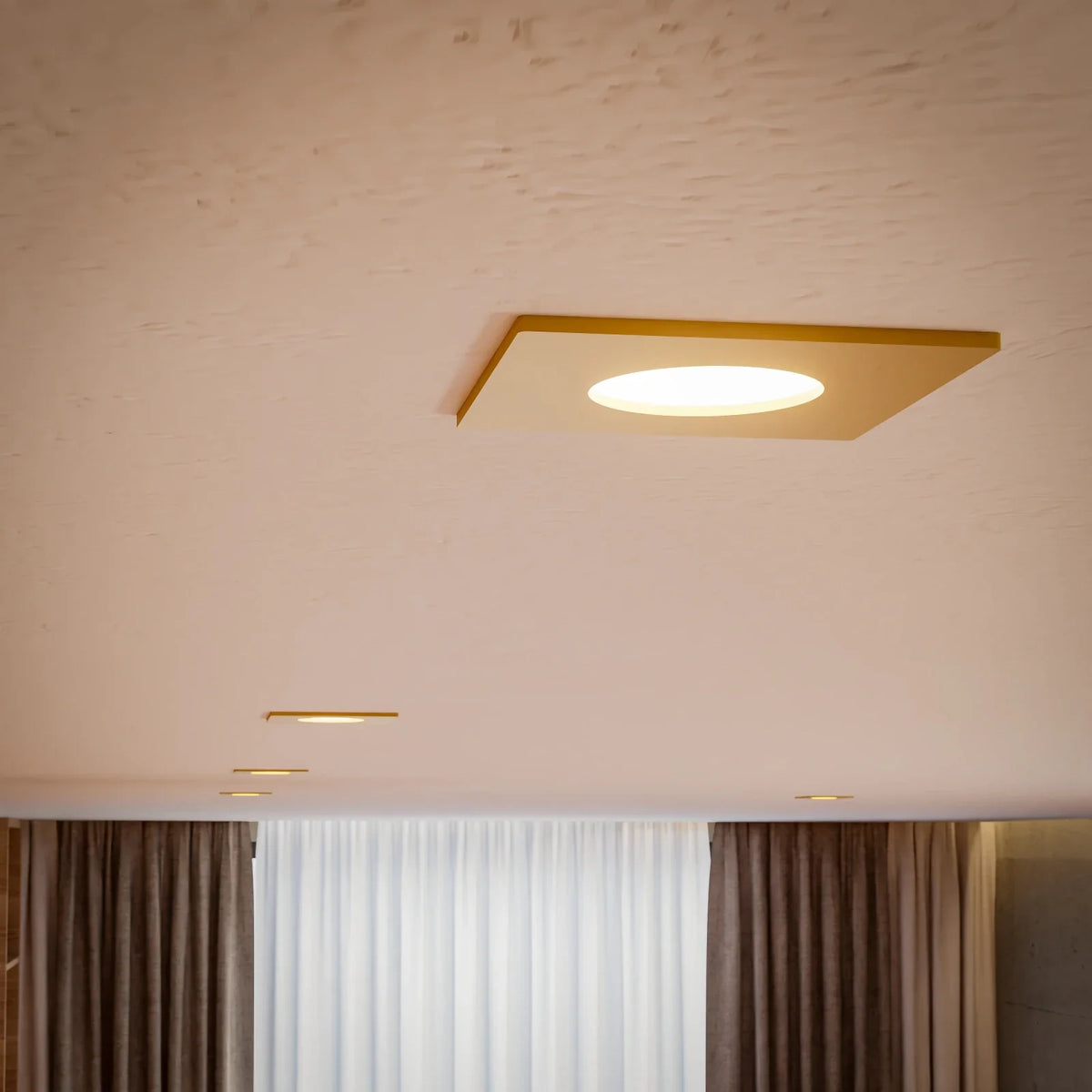 Einbaustrahler TEA Farbe Gold