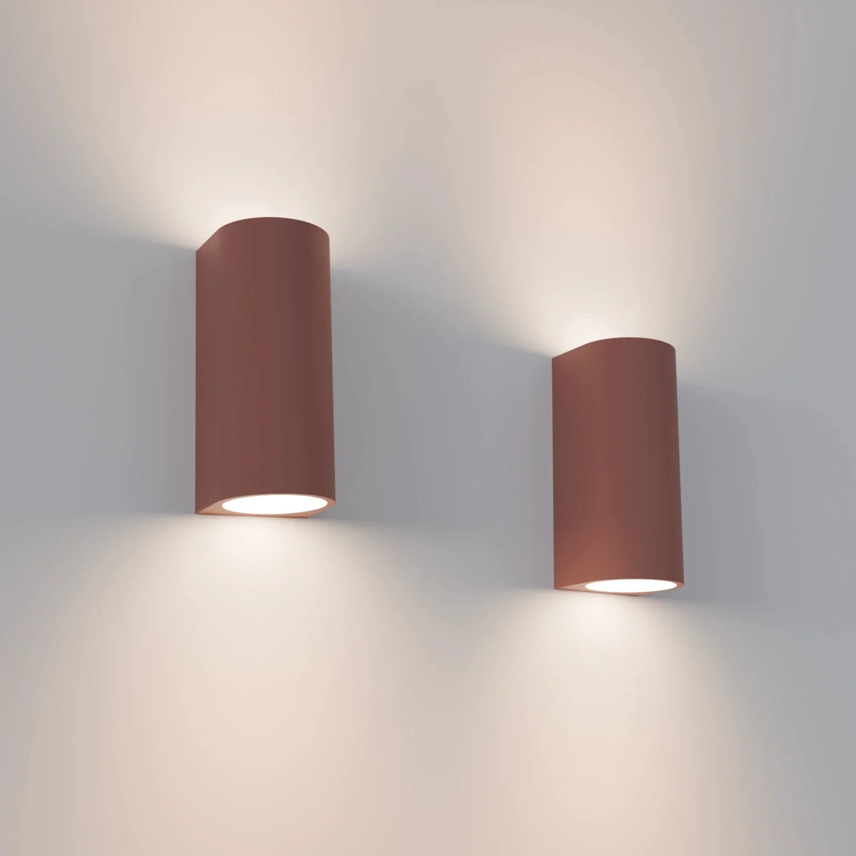 VAYA DUO Up-&-Down Wall Light, 2x GU10, IP54