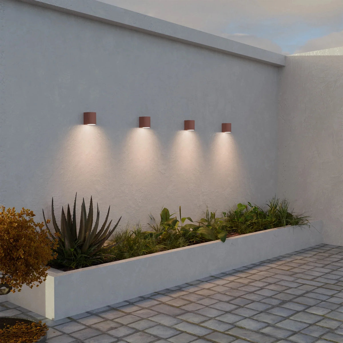 VAYA wall light indoor/outdoor, GU10, IP54
